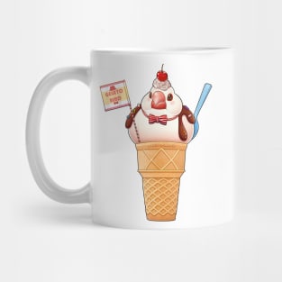 Java Finch Ice Cream Cone Mug